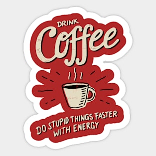 Coffee Sticker